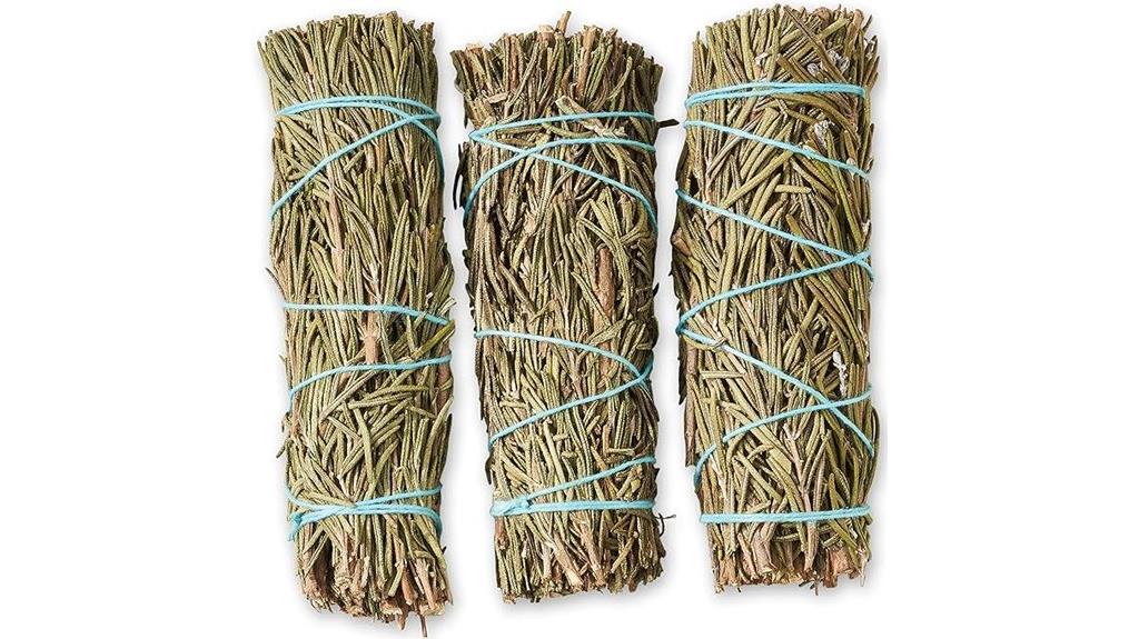 small rosemary smudge sticks