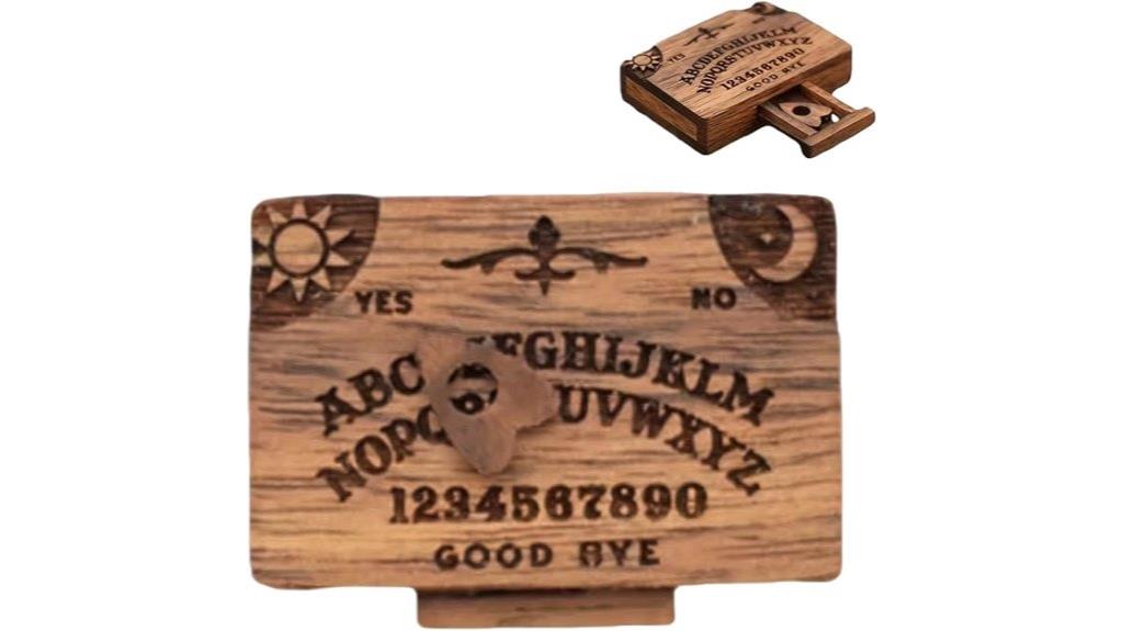 small wooden spirit board