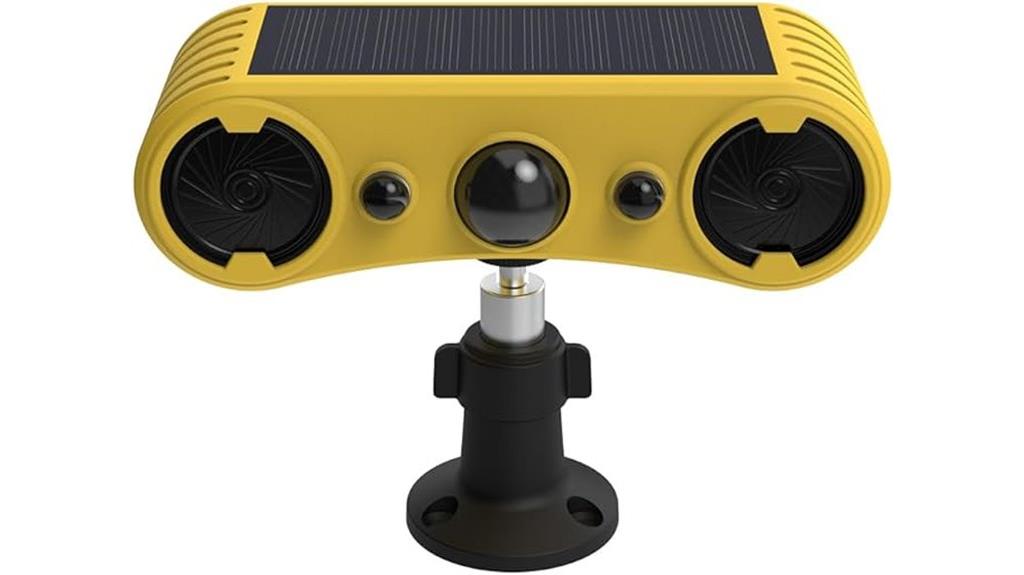 solar motion sensor alarm