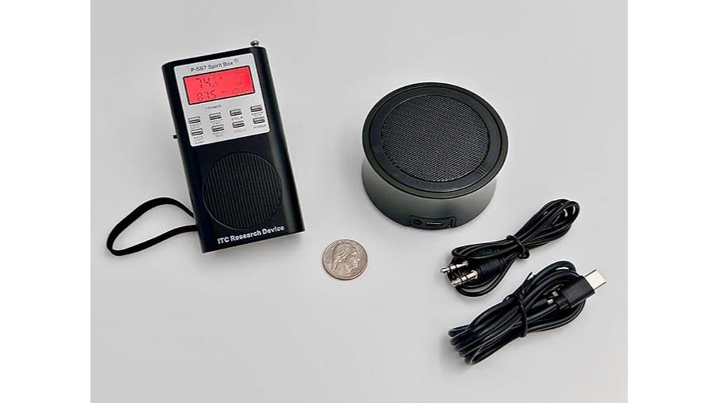 spirit box and bluetooth speaker