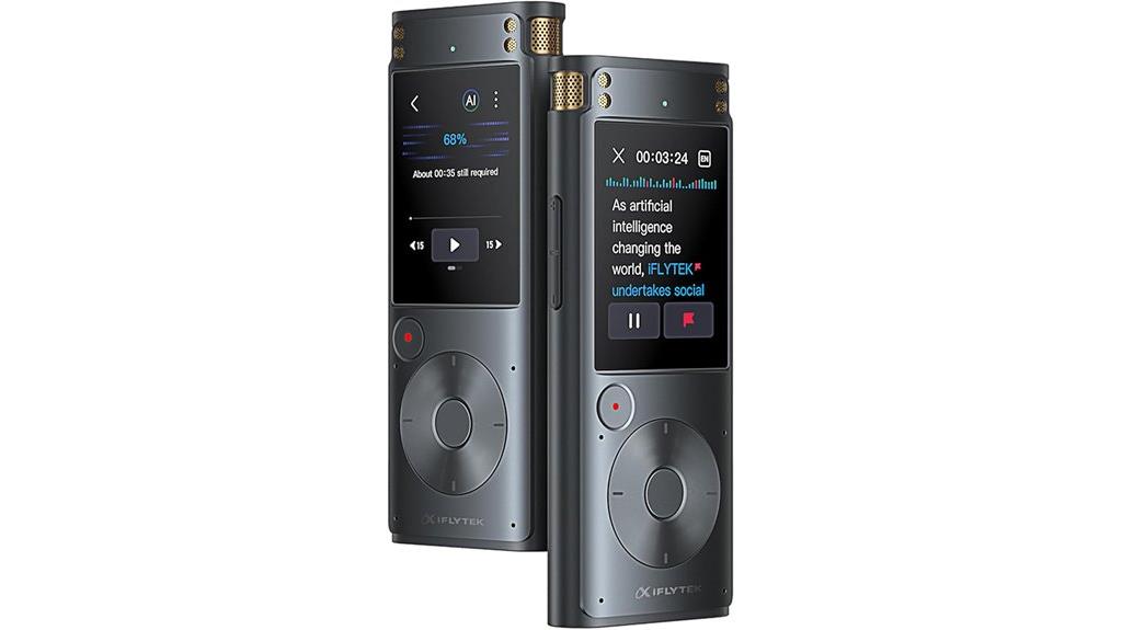 voice recorder with playback