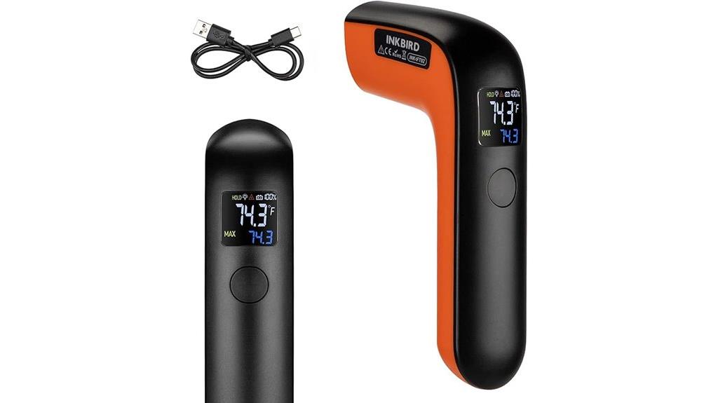 wireless infrared cooking thermometer