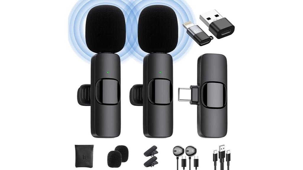 wireless microphone for devices