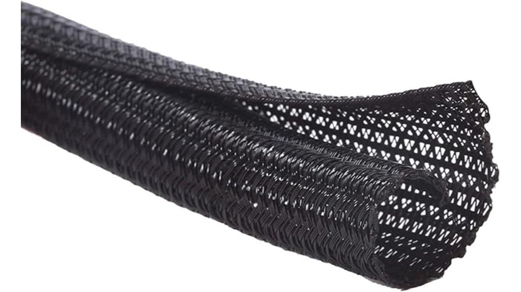 10 foot black cable protector