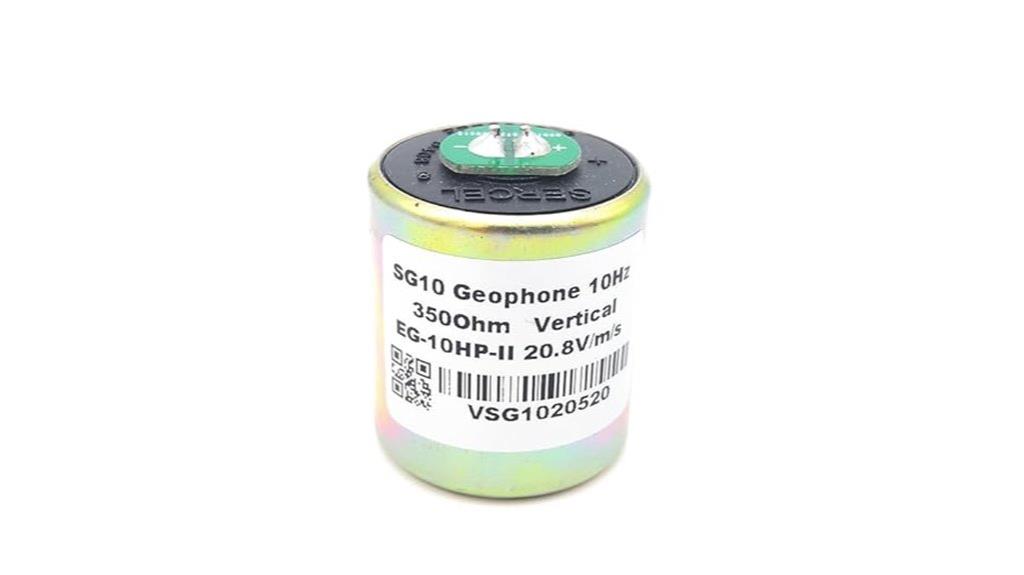 10hz vertical geophone sensor