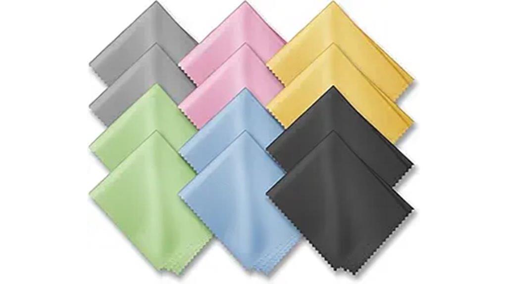 12 pack eyeglass cleaning cloths
