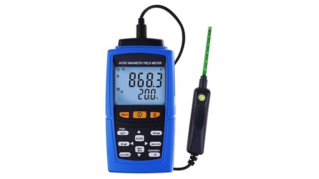 ac dc magnetic field meter