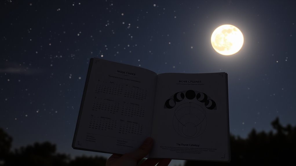 accurate clear moon calendar