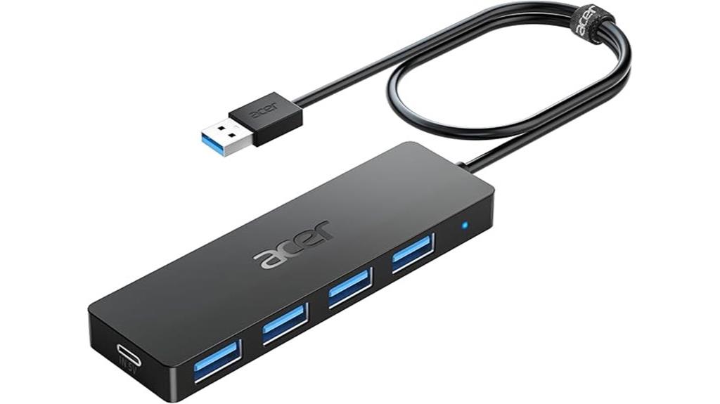 acer four port usb hub