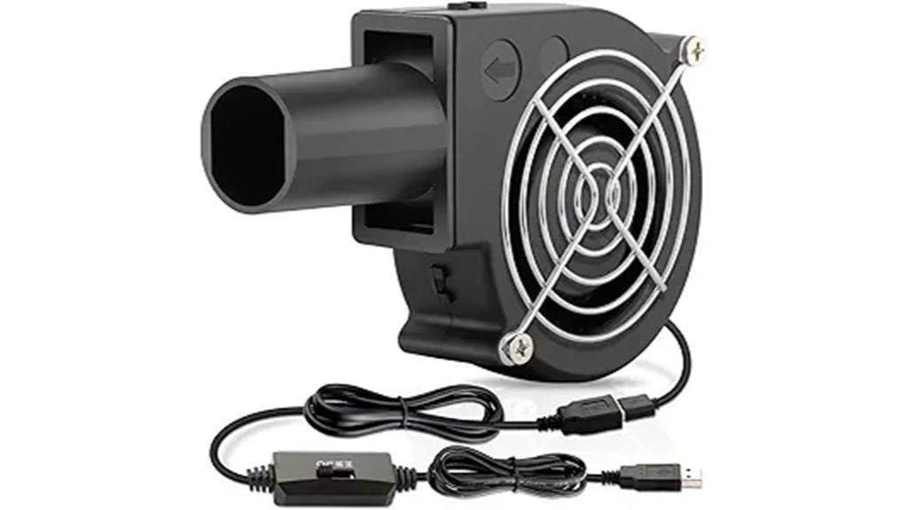 adjustable small blower fan