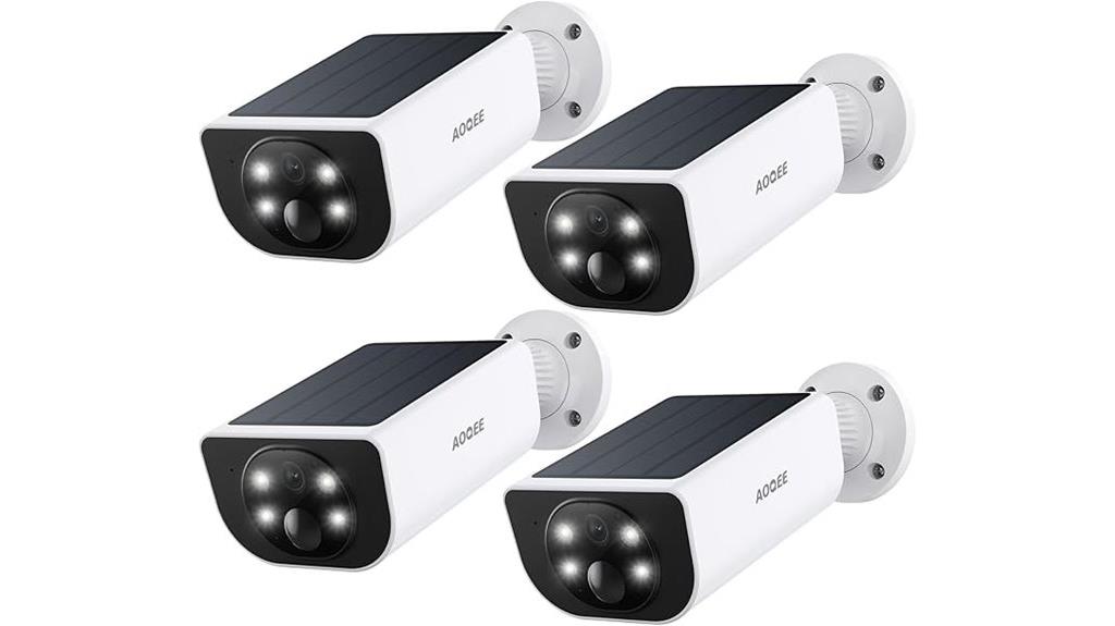 ai solar security camera