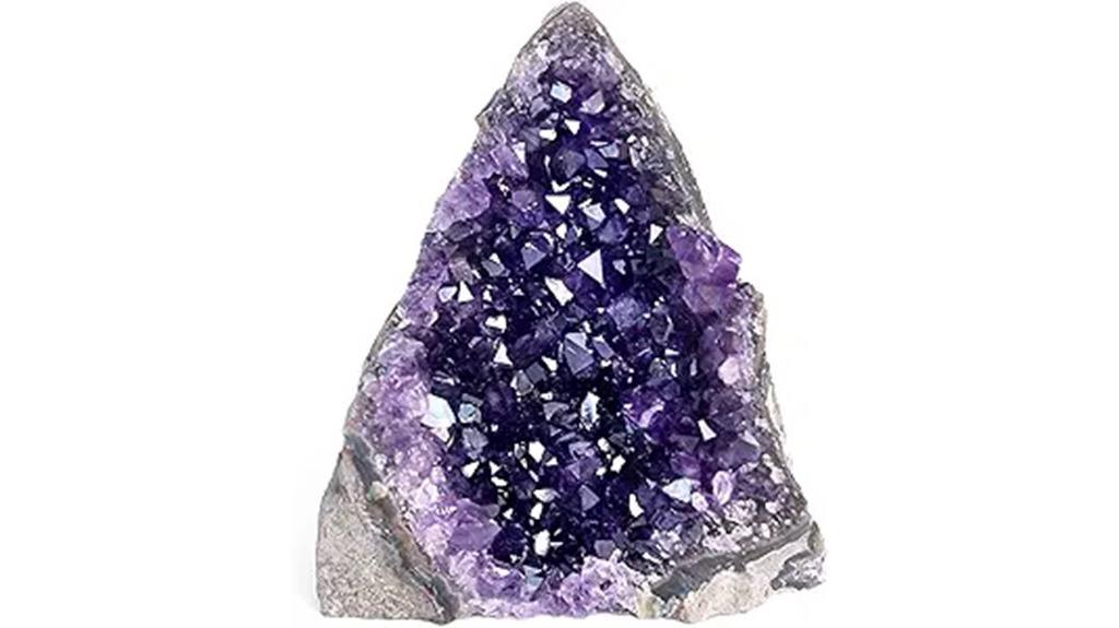 amethyst rock crystal clusters