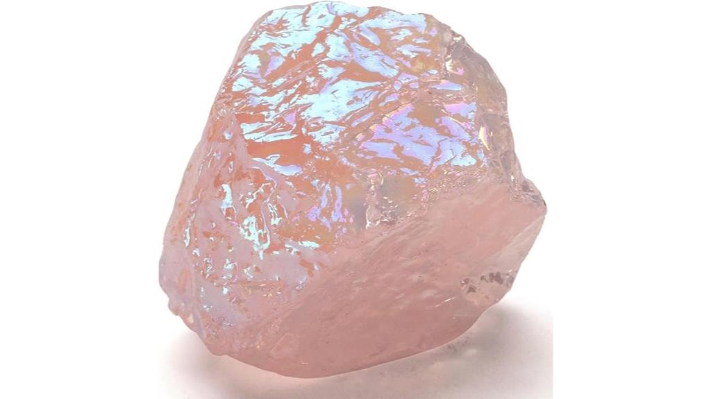 angel aura rose quartz