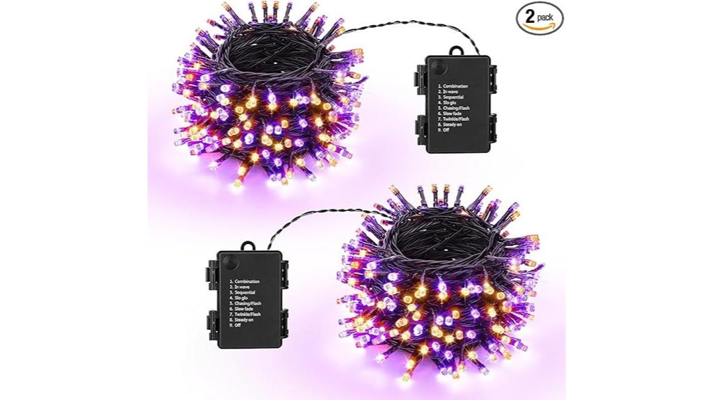 battery powered halloween string lights