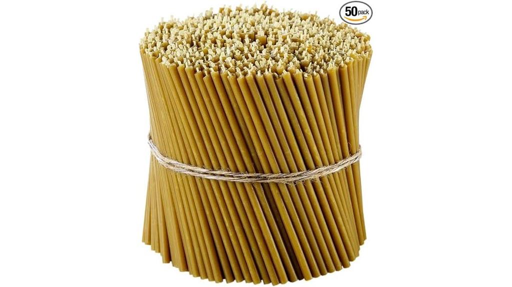 beeswax candle pack