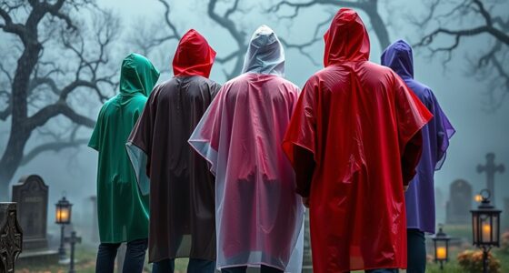 best haunted rain ponchos