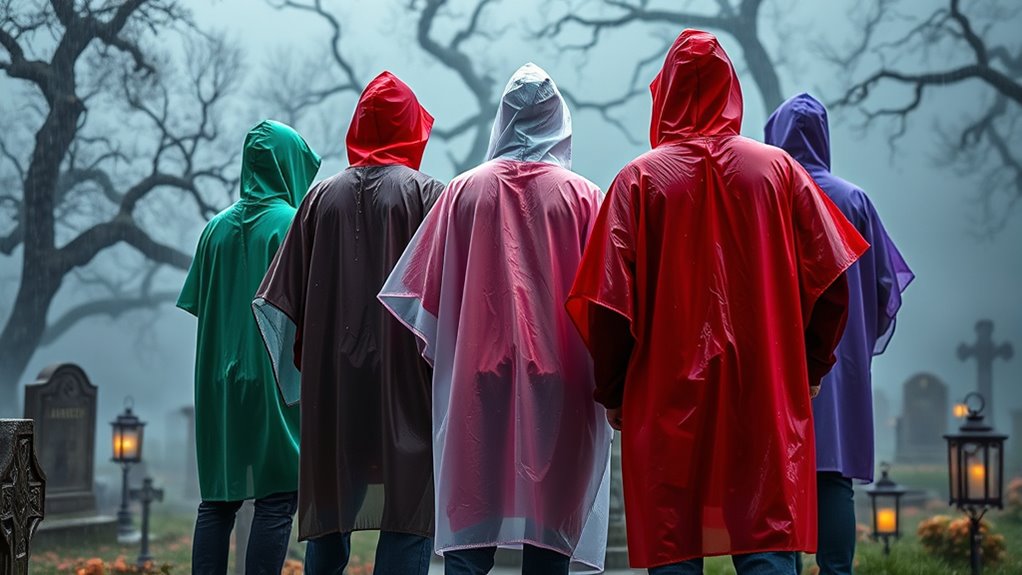 best haunted rain ponchos