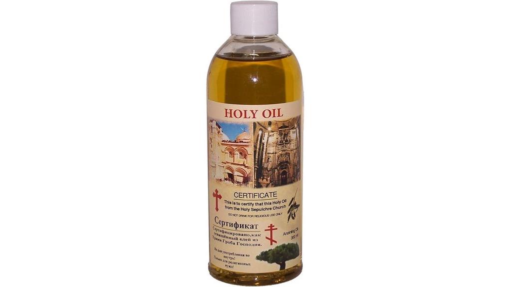bethlehem s holy oil