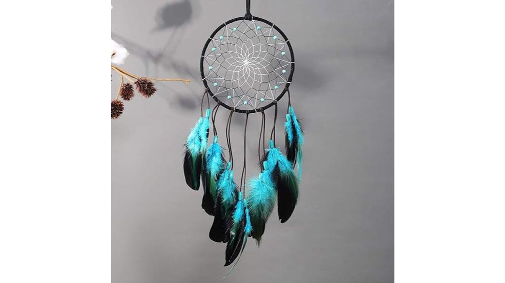 bicolor mesh dream catcher