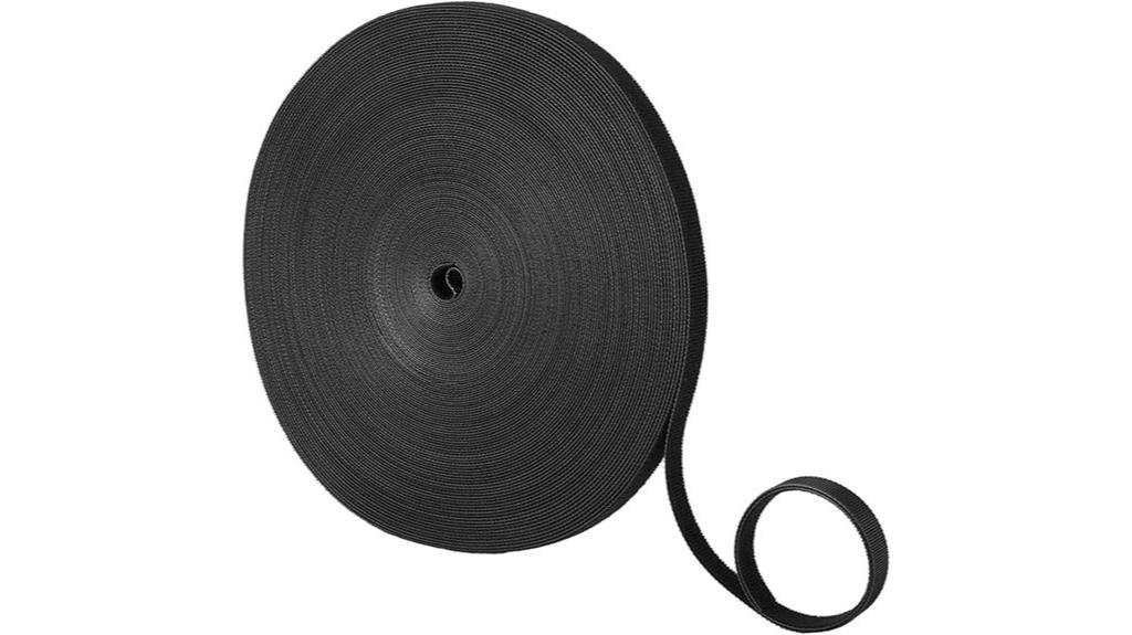 black double sided hook straps
