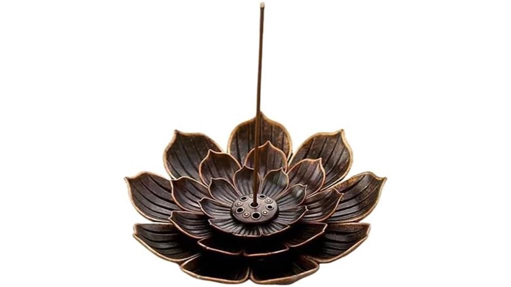 black incense stick holder