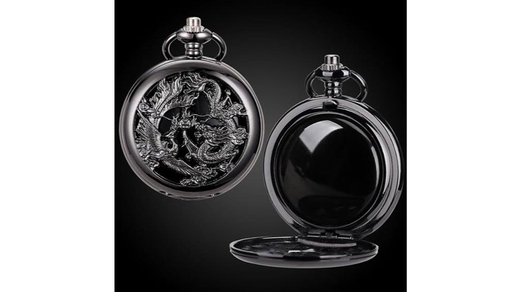 black obsidian scrying mirror