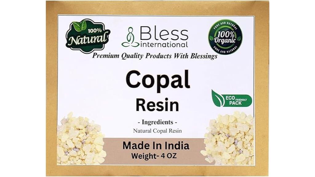 bless international white copal