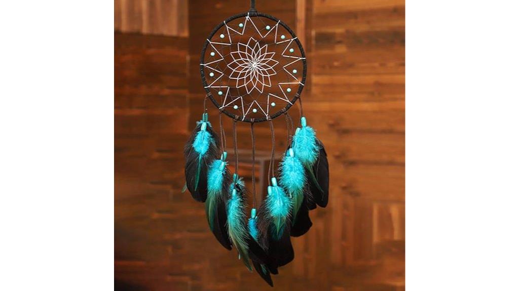 blue dream catcher decor