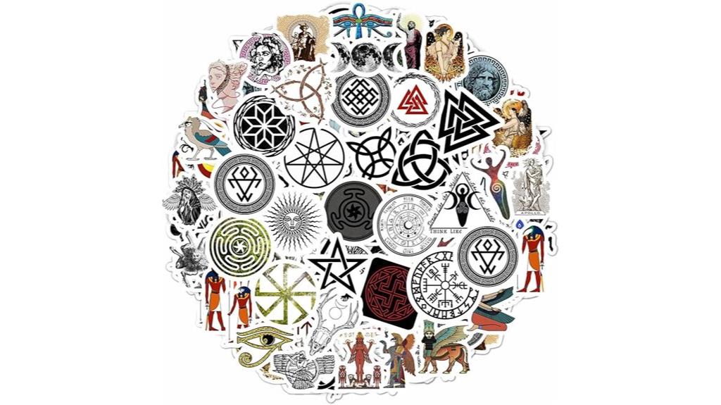 bulbacraft pagan sticker pack
