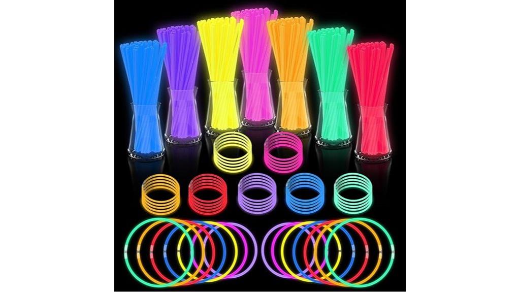 bulk 50 glow stick pack