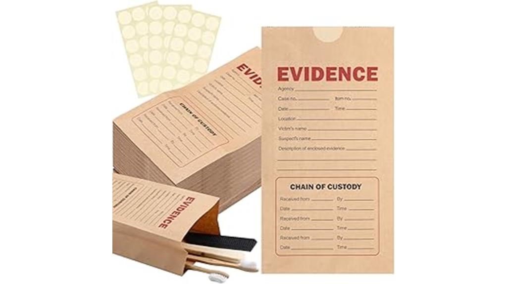 bulk evidence bags set