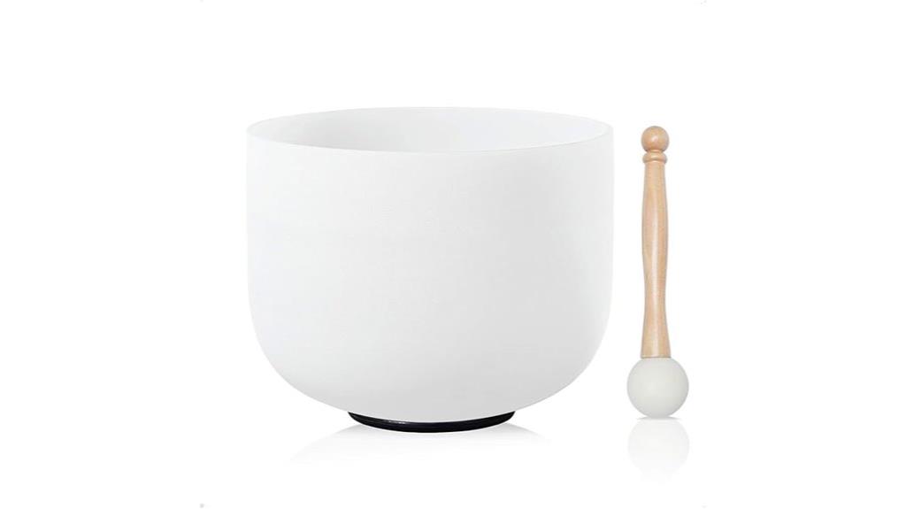 c note quartz singing bowl