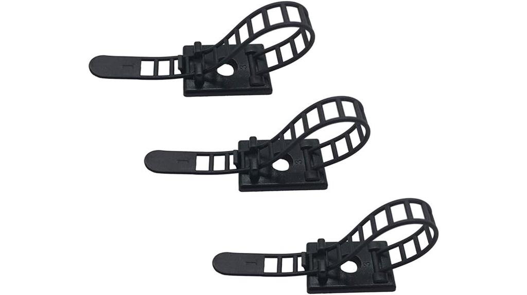 cable ties and clips