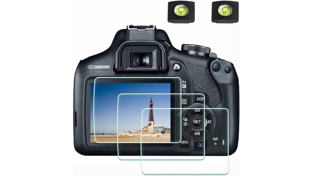camera screen and hot shoe