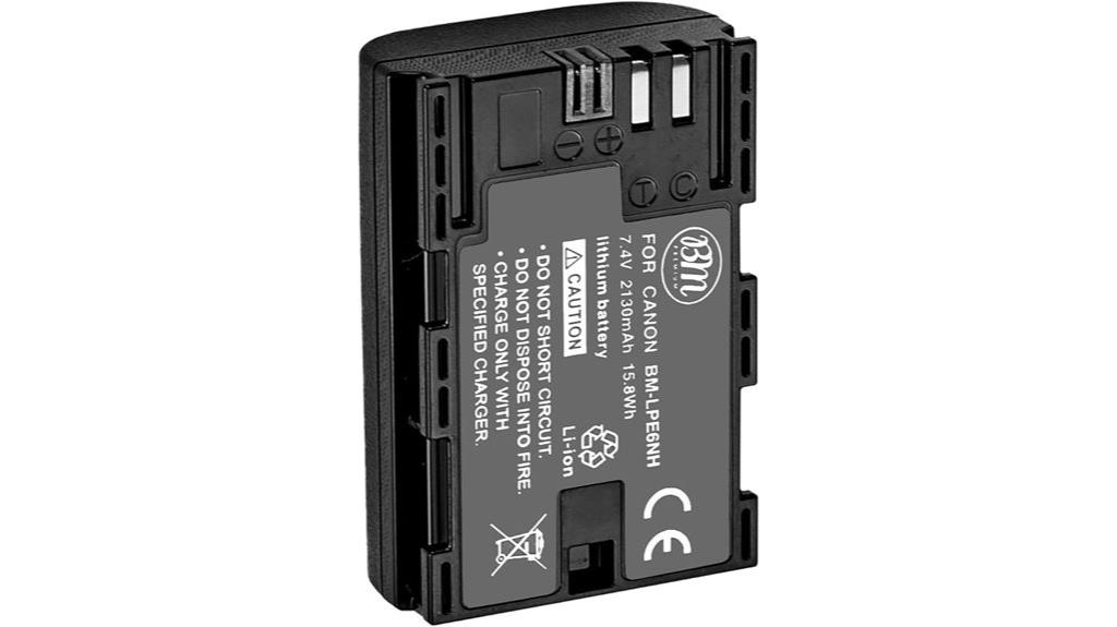 canon eos camera battery