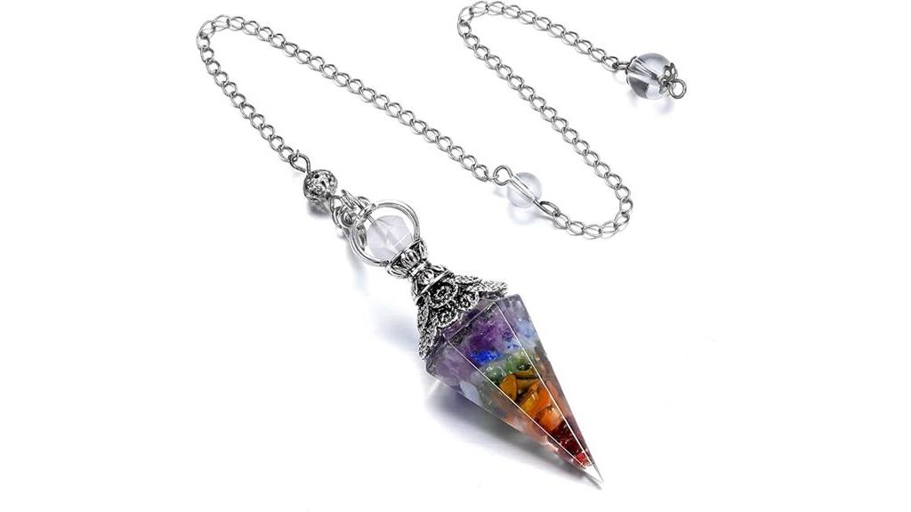 chakra crystal dowsing pendulum