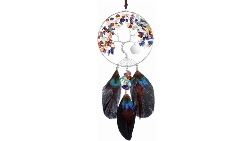 chakra stones dream catcher