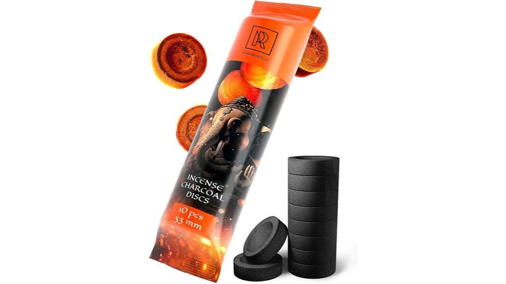 charcoal incense disc pack