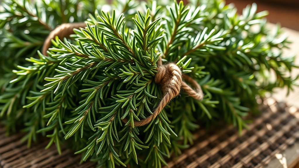 choose fresh organic rosemary