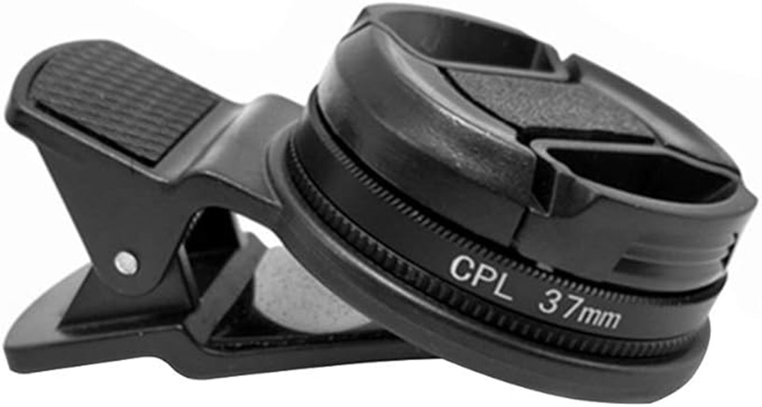 circular 37mm camera filter