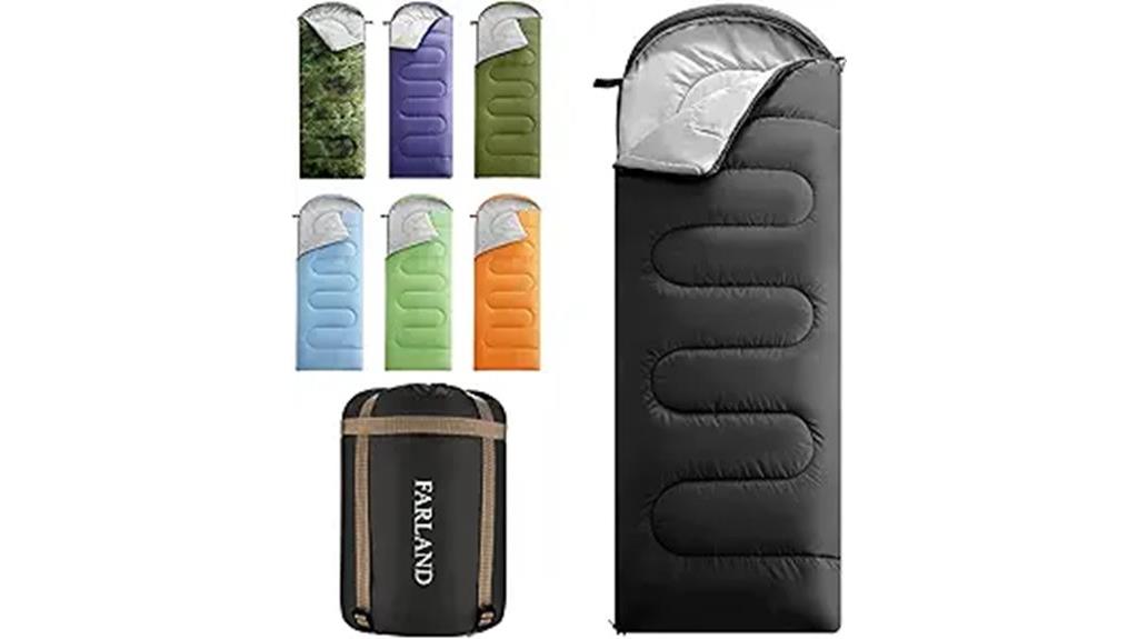 cold weather sleeping bag