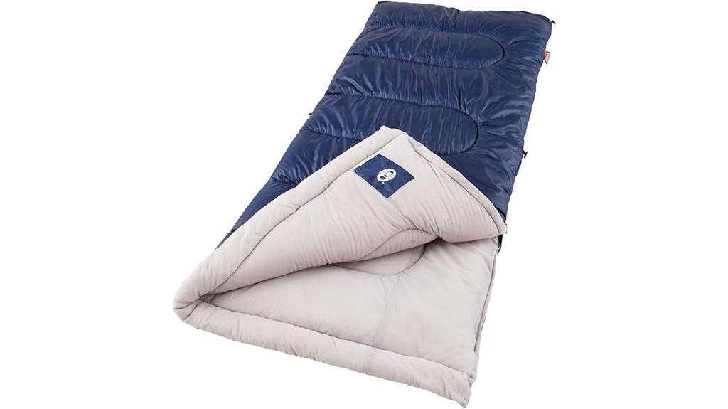 coleman brazos sleeping bag