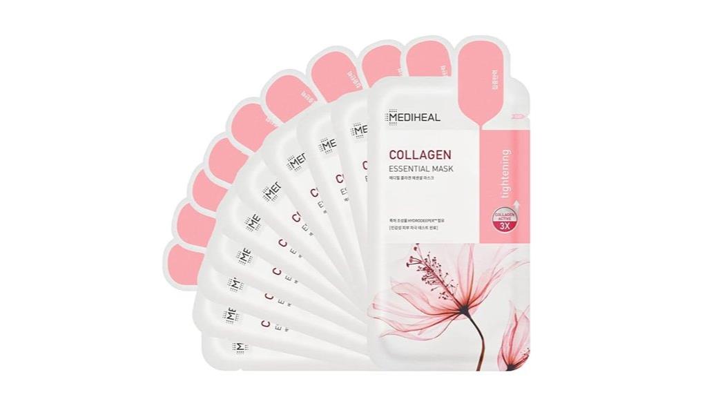 collagen face mask pack