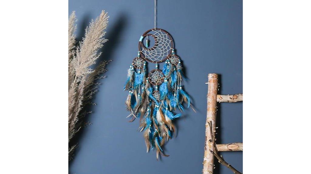 colorful dream catcher wall art