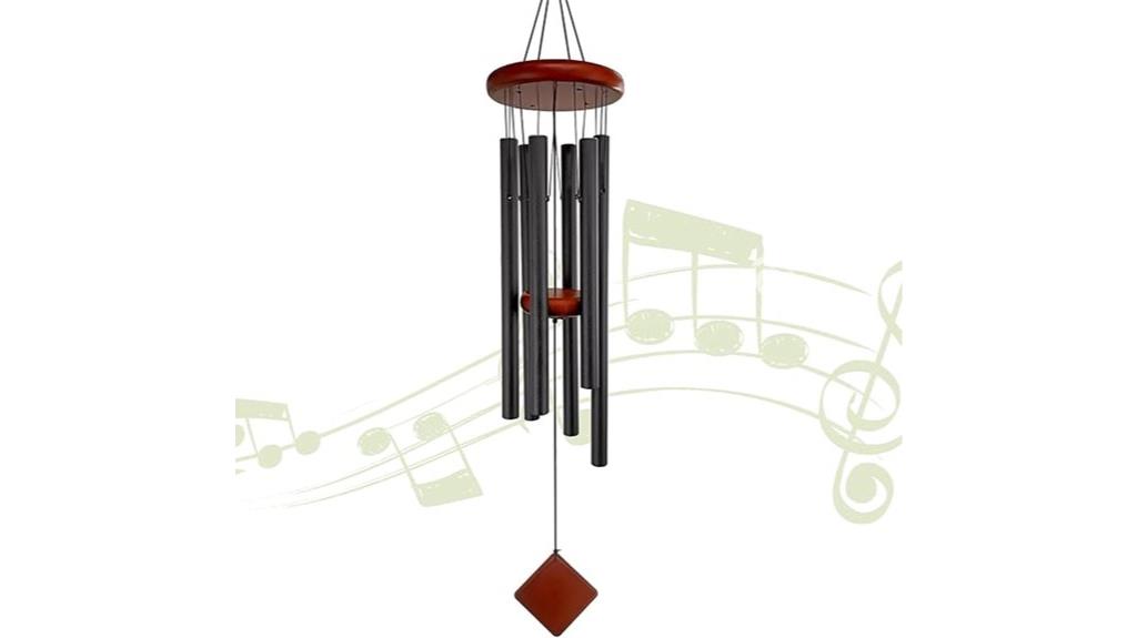 compact outdoor wind chimes