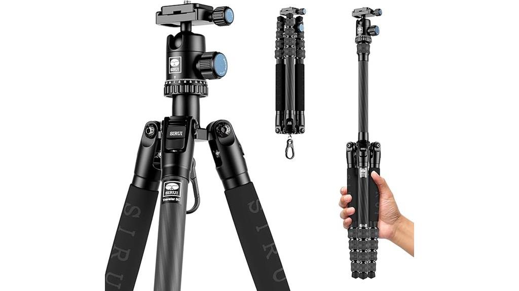 compact tripod with panorama head