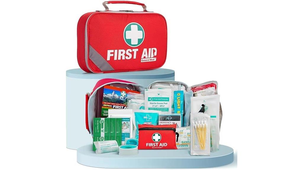 comprehensive 215 piece first aid