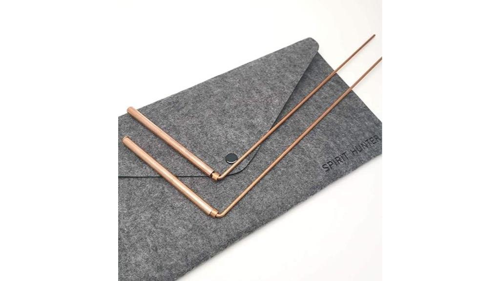 copper dowsing rods set