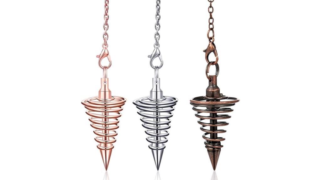 copper pendulums for divination