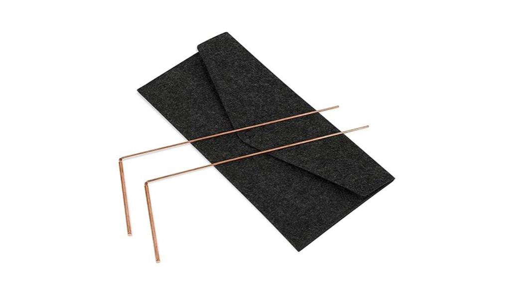 copper water divining rods